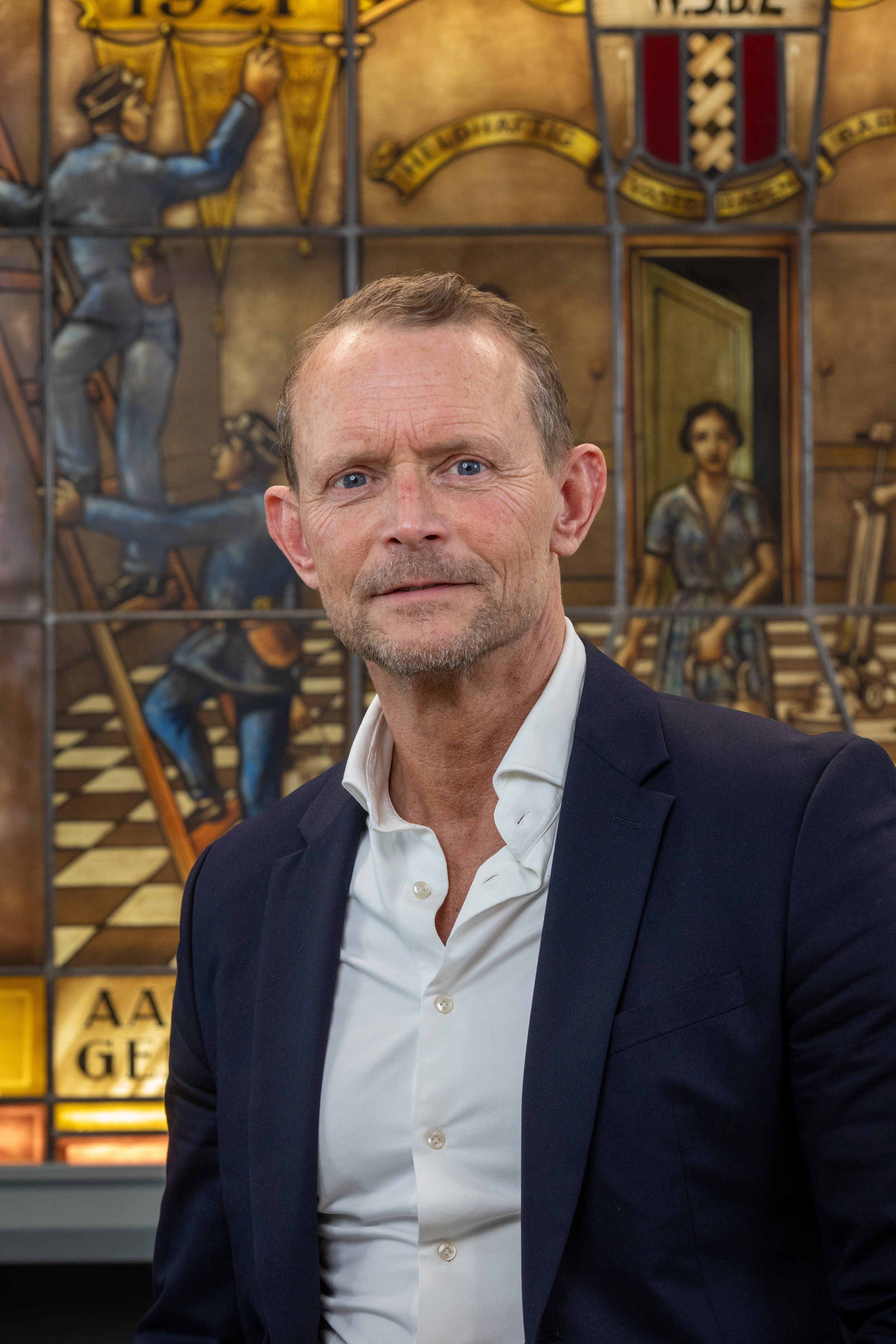 Portret van medewerker Eddy bij schoonmaakbedrijf 1nergiek