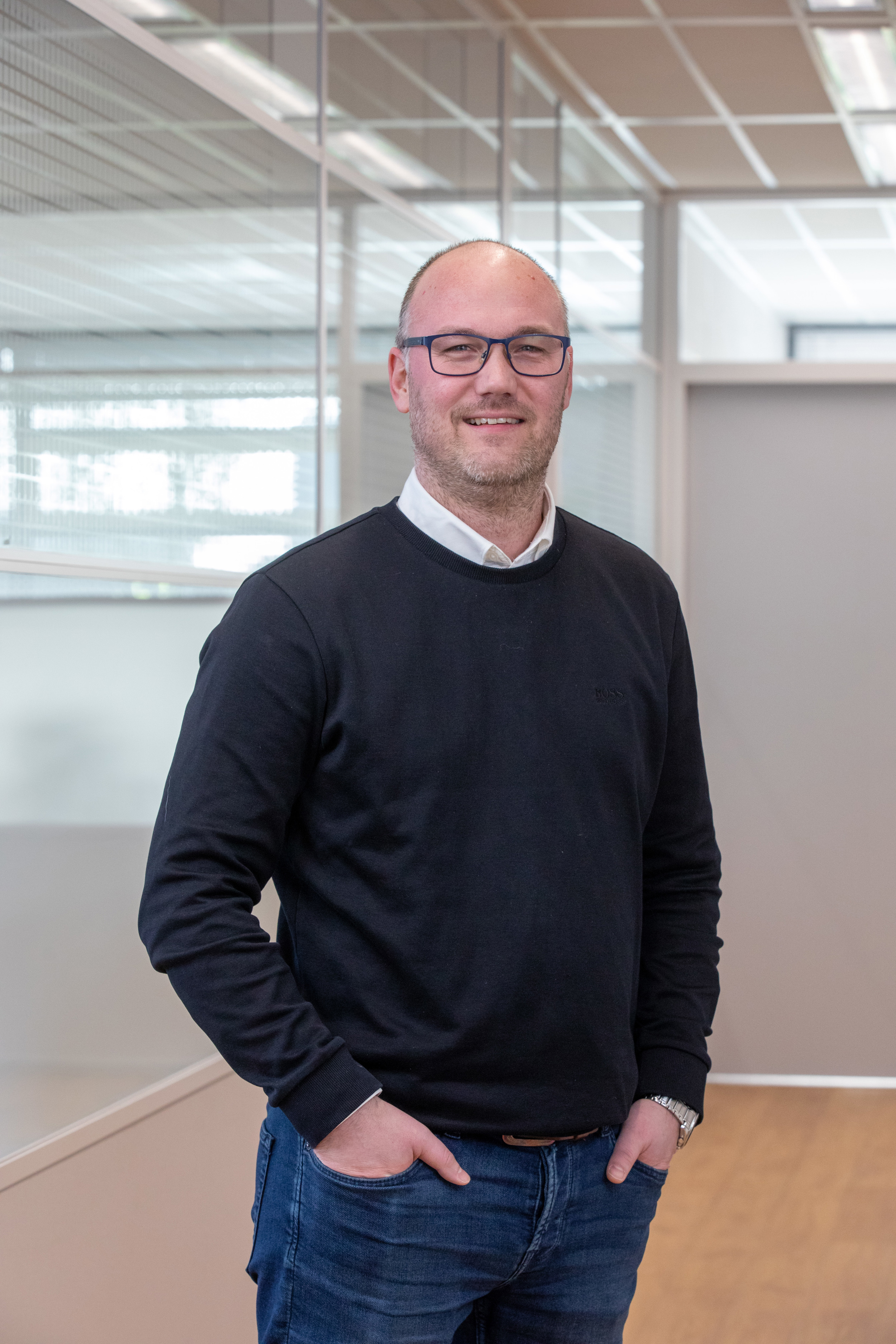 Portret van medewerker Rik bij schoonmaakbedrijf 1nergiek