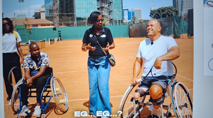 Tom Egberink in Kenia 